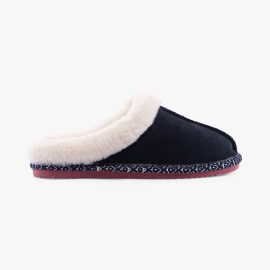 Hush Puppies AMARA Womens Slippers Navy