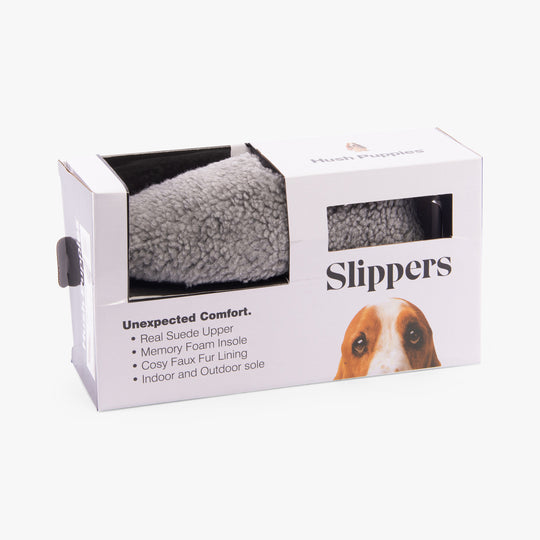 Hush Puppies EMILY Womens Slippers Grey