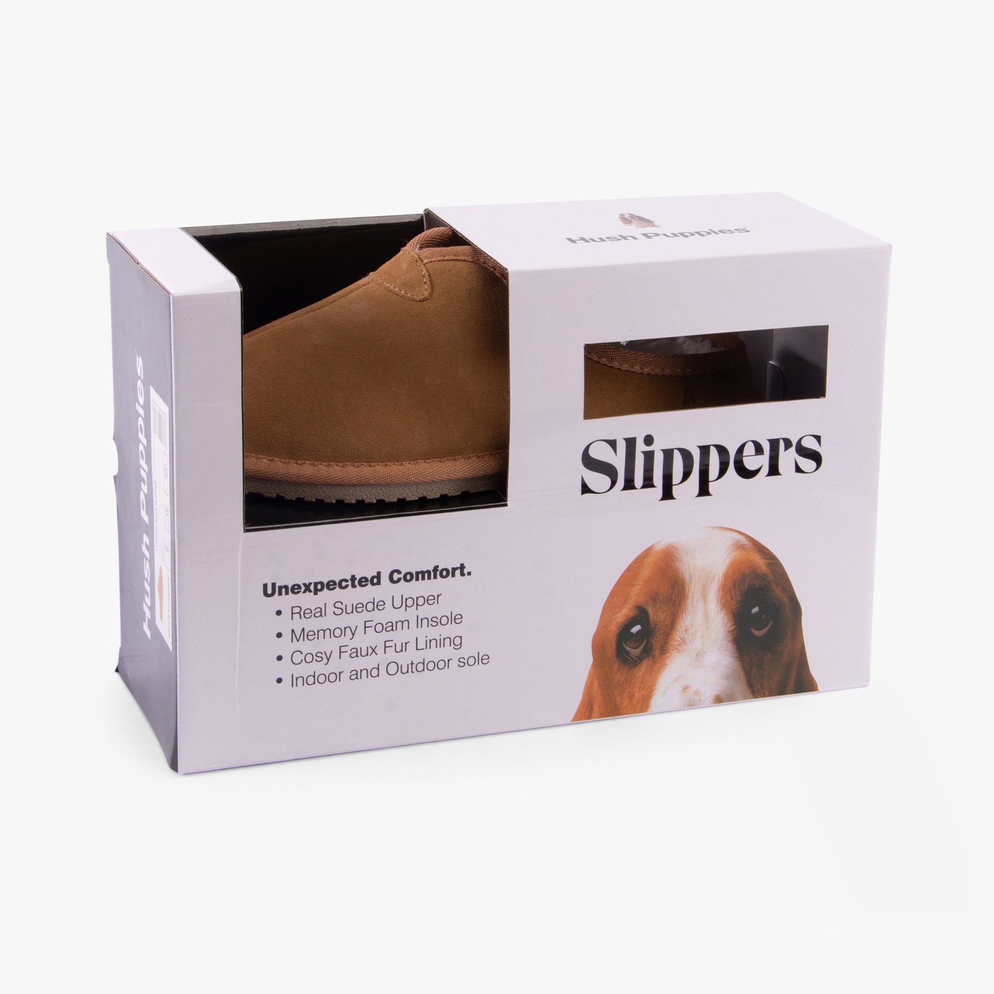 Hush Puppies CONRAD Mens Slippers Tan
