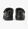 Hush Puppies TROY Boys Leather School Shoes Black