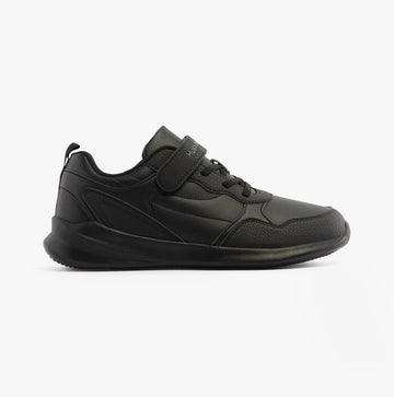 Hush Puppies MARLING BUNGEE LACE Unisex Trainers Black