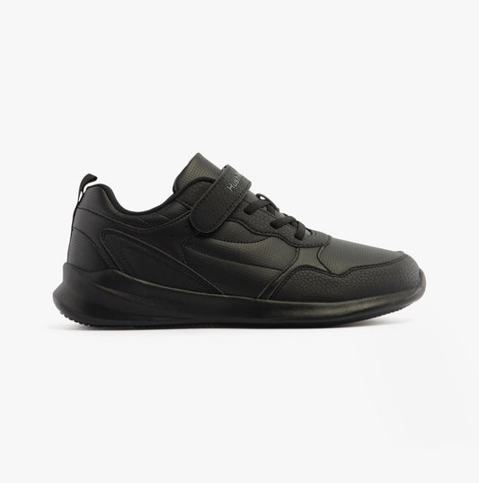 Hush Puppies MARLING BUNGEE LACE SENIOR Unisex Shoes Black