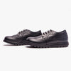 Hush Puppies FELICITY JUNIOR Girls Leather Oxford Shoes Black - Shuperb