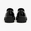 Hush Puppies MAXINE Girls School Shoes Black Patent