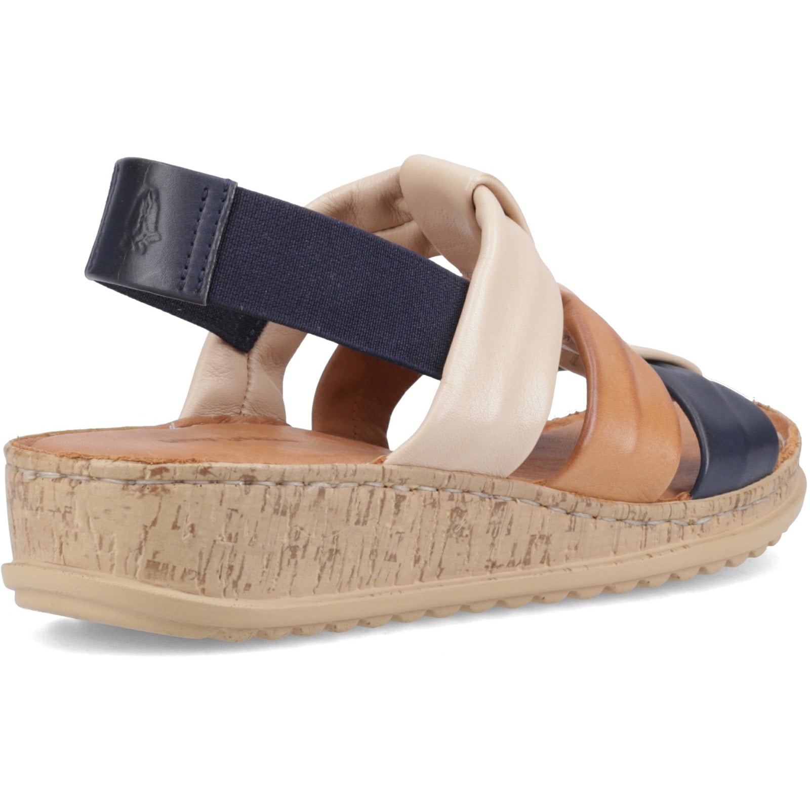 Hush Puppies EDEN GLADIATOR Womens Cross Strap Sandals Navy