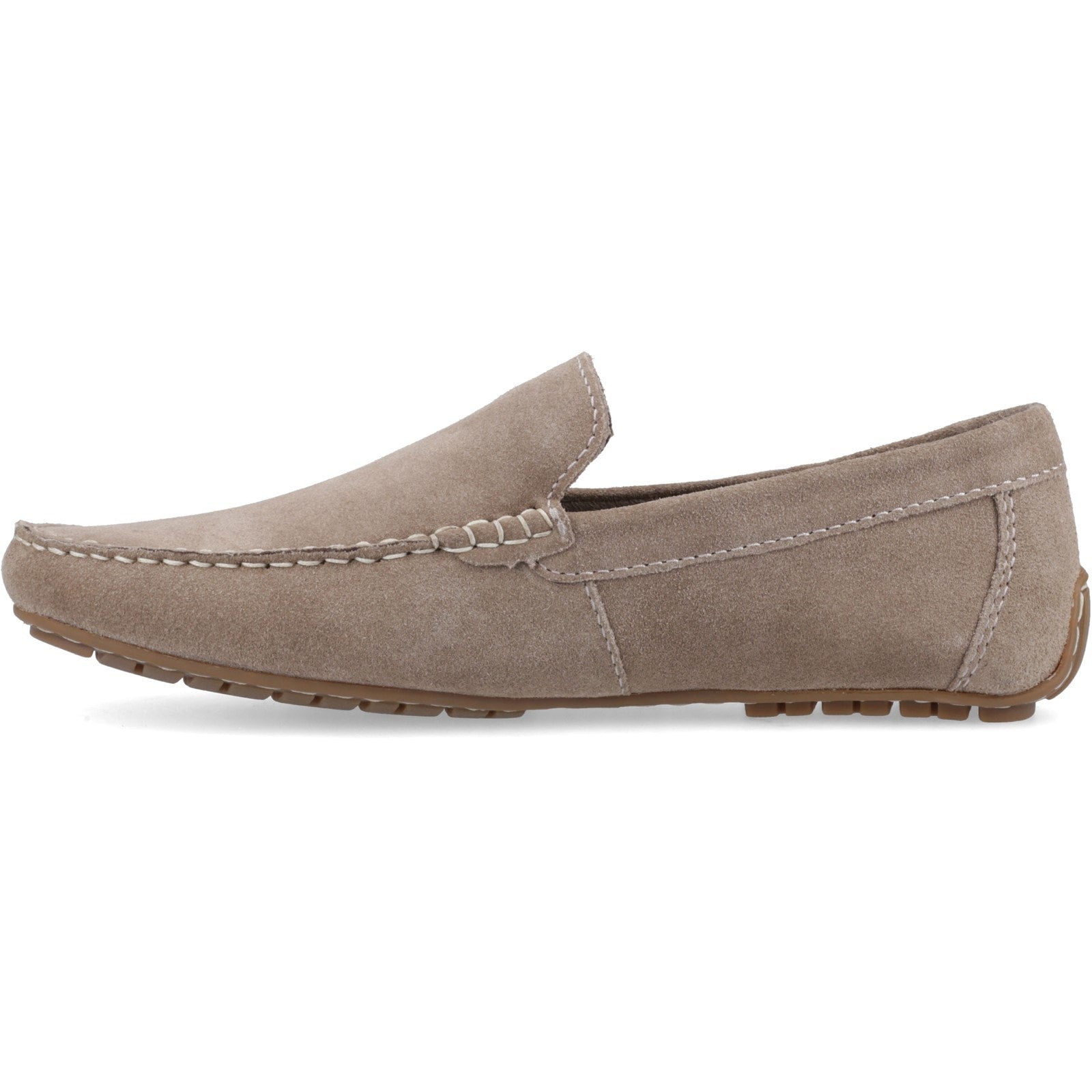 Hush Puppies RALPH SUEDE Mens Loafer Shoes Taupe