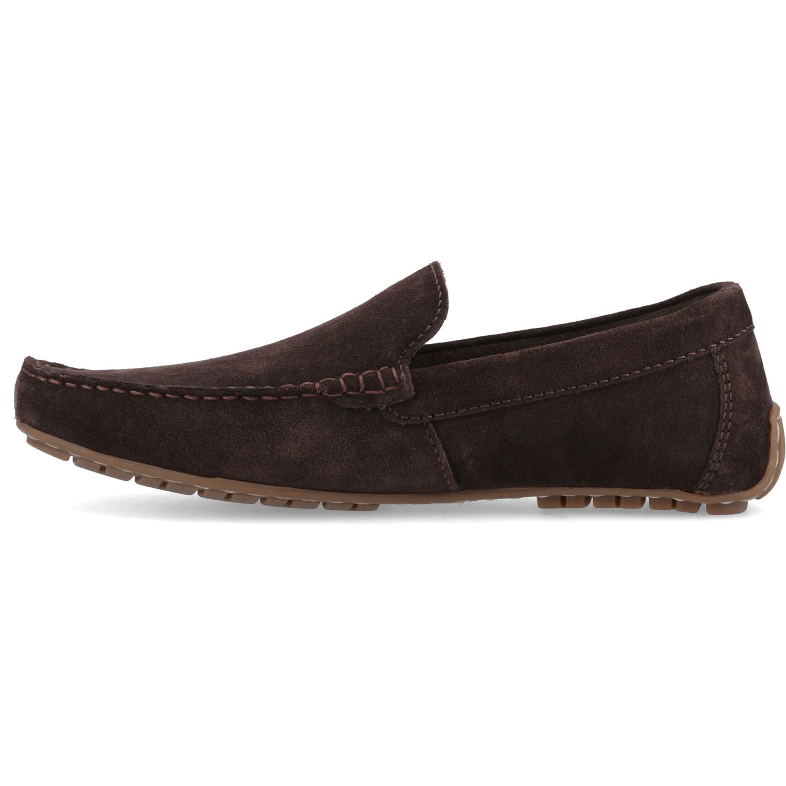 Hush Puppies RALPH SUEDE Mens Loafer Shoes Brown