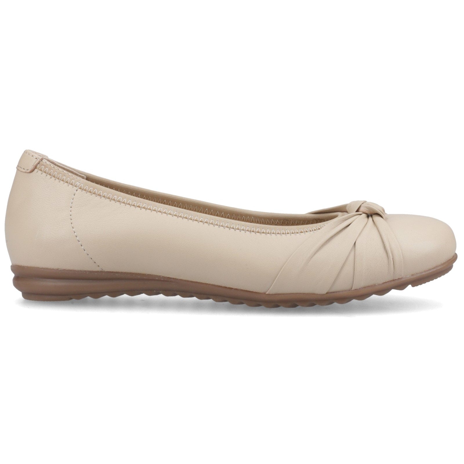 Hush Puppies LILITH Womens Ballerina Shoes Cream