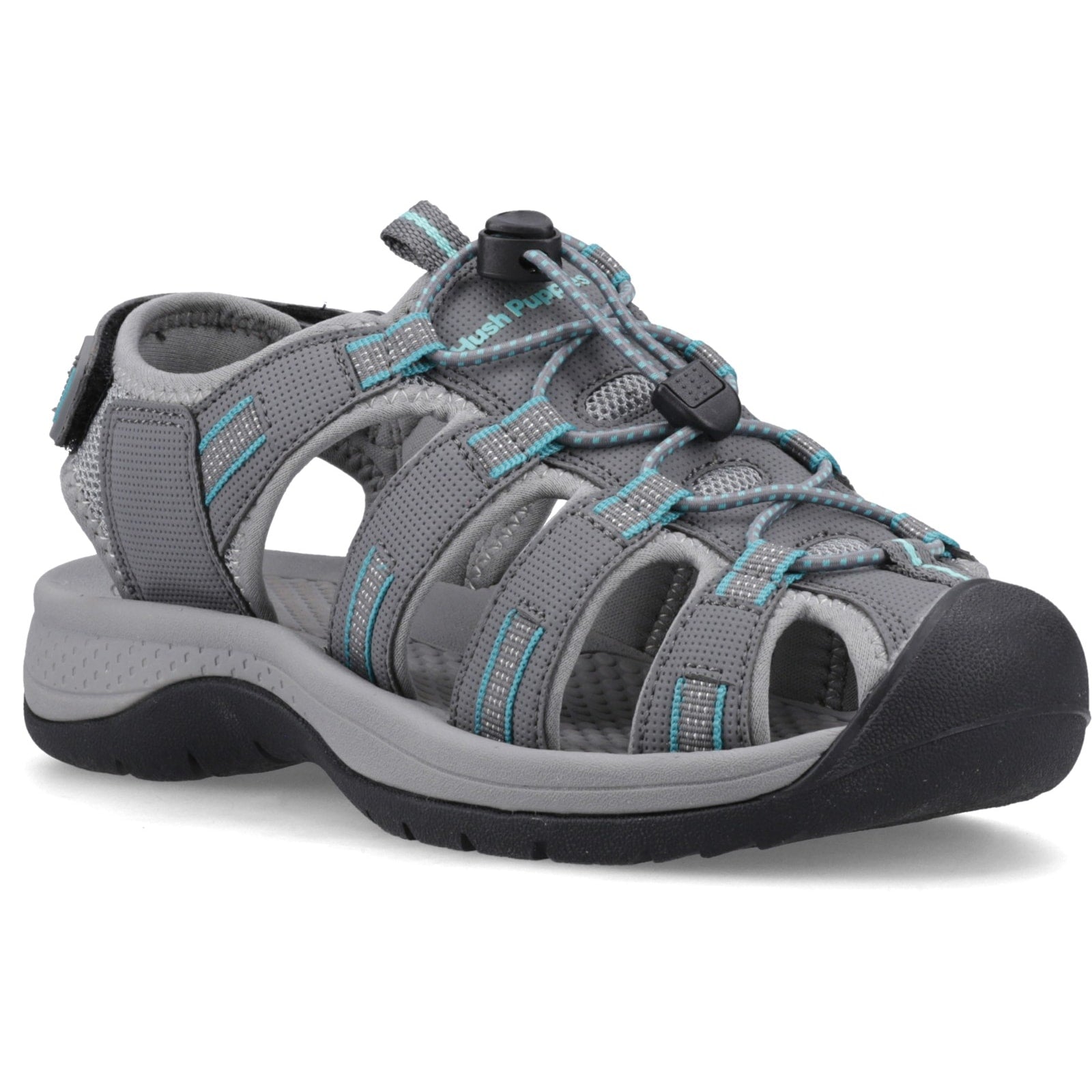 Hush Puppies PANAMA SANDAL Womens Comfort Sandals Grey