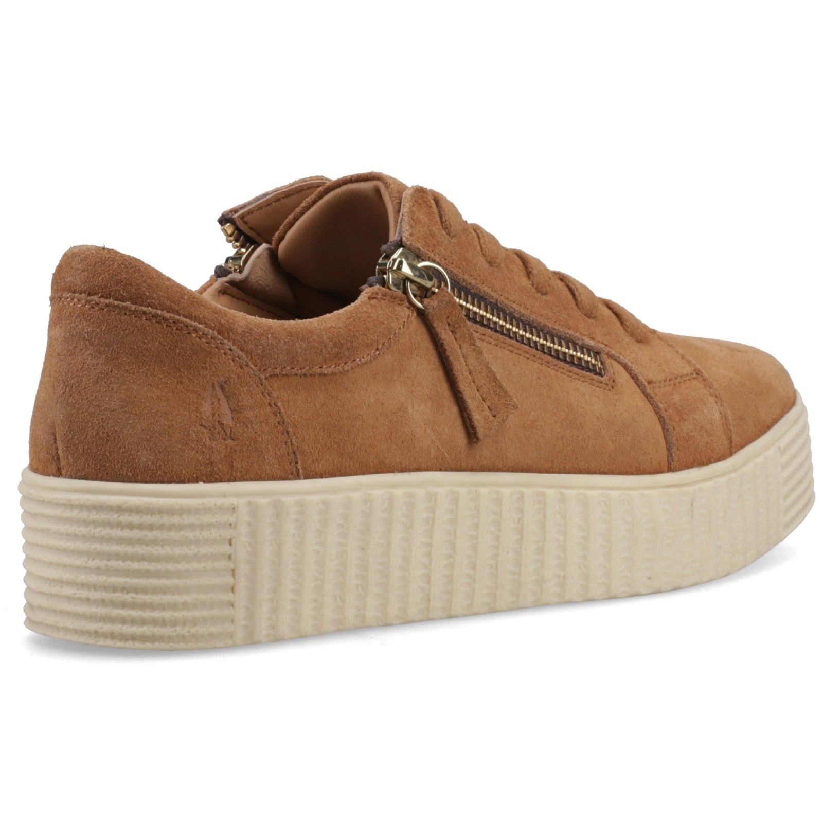 Hush Puppies TARA SUEDE TRAINER Womens Casual Trainers Tan