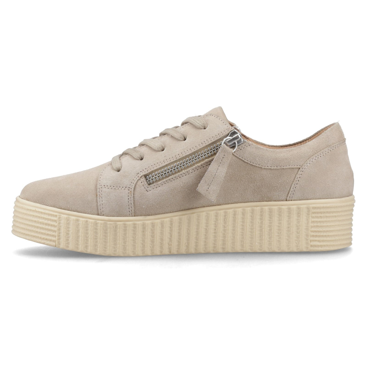 Hush Puppies TARA SUEDE TRAINER Womens Casual Trainers Taupe