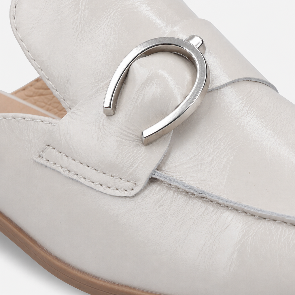 Hush Puppies CALLA Womens Mules Sandals Ivory