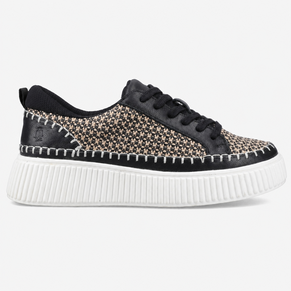 Hush Puppies HAISLEY Womens Casual Trainers Black