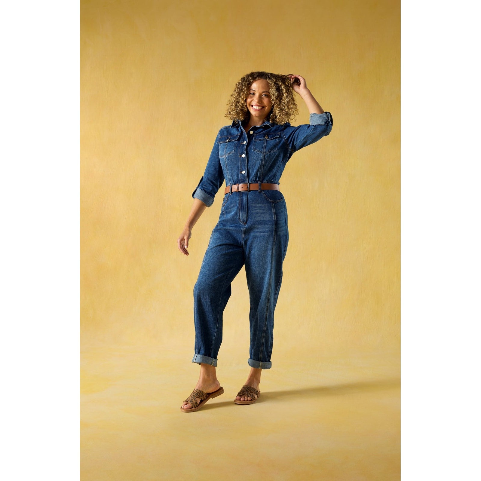 Hush Puppies AZALEA MULE Womens Mules Sandals Tan