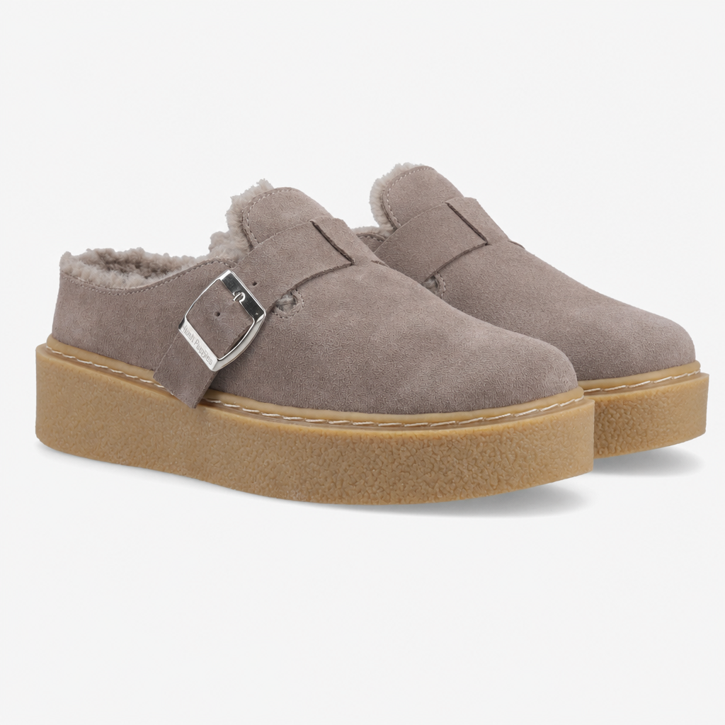 Hush Puppies BLANCHE Womens Mules Taupe