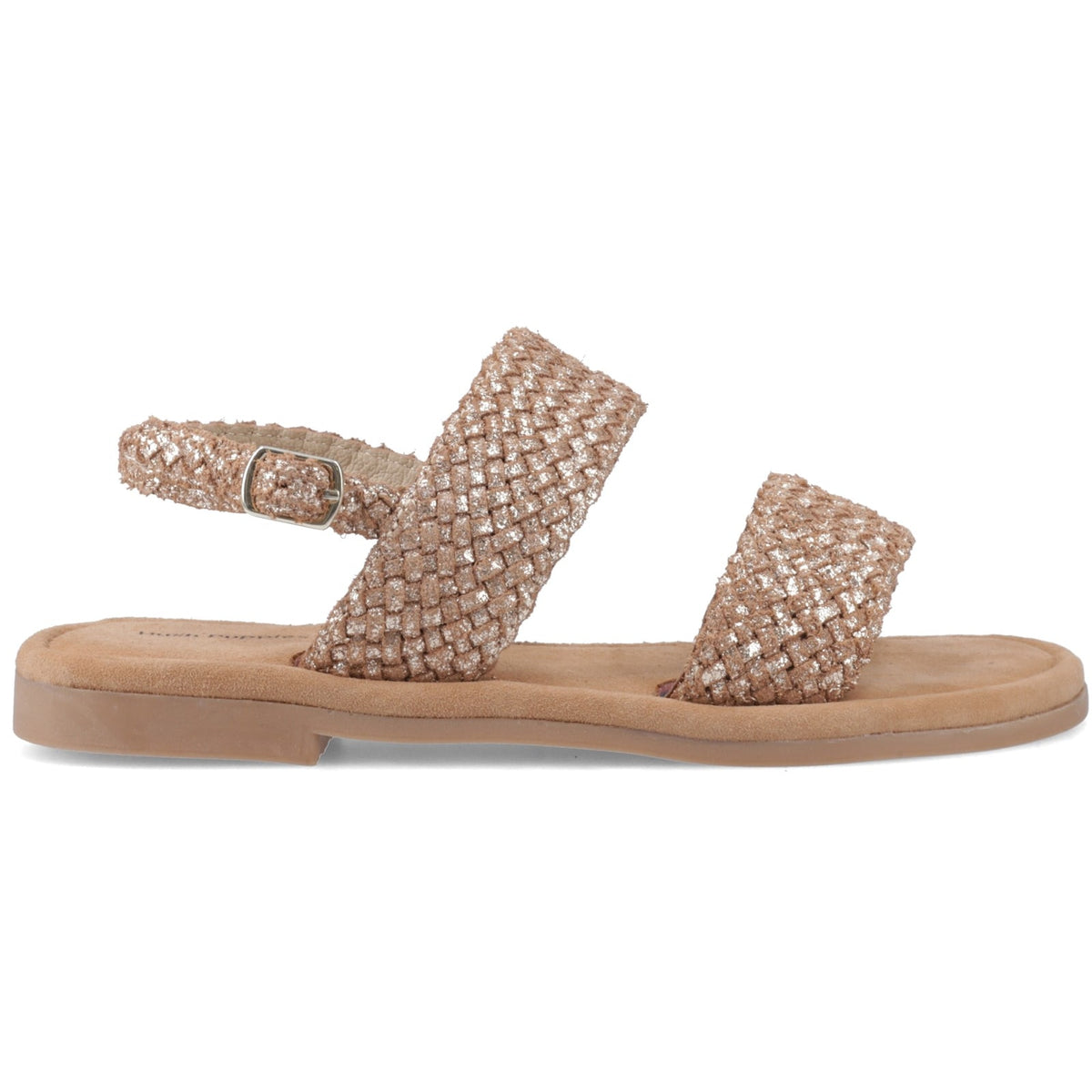 Hush Puppies HELENE SANDAL WIDE FIT Womens Cross Strap Sandals Bronze