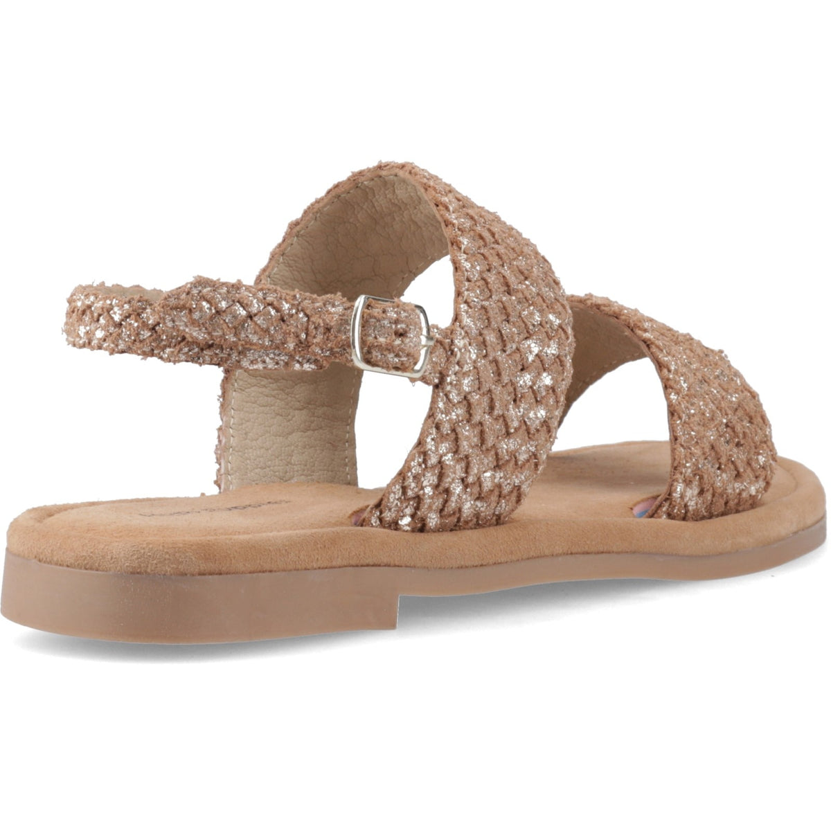 Hush Puppies HELENE SANDAL WIDE FIT Womens Cross Strap Sandals Bronze
