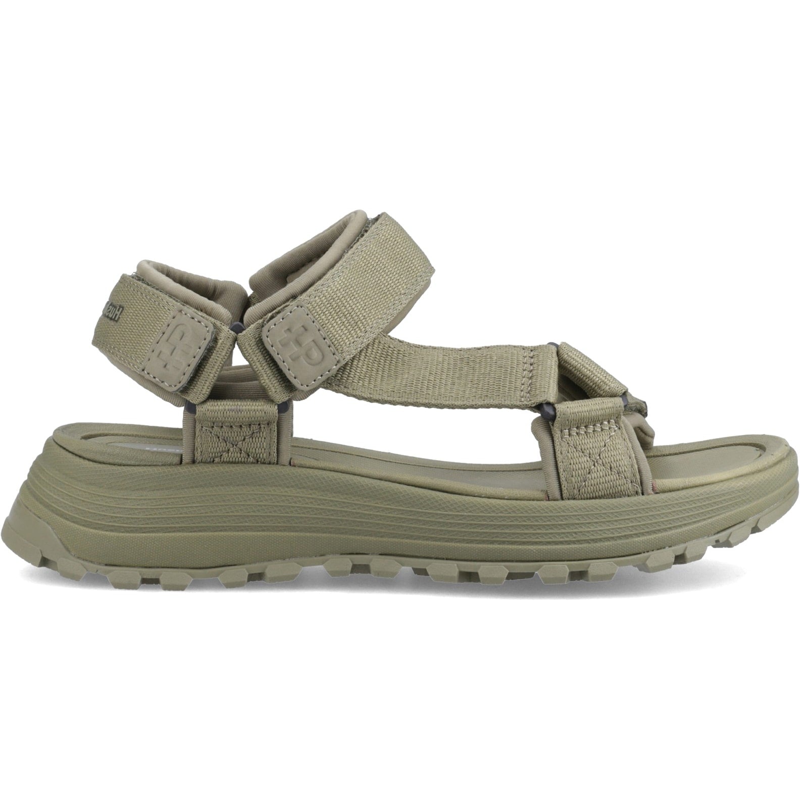 Hush Puppies KENDRA SANDAL Womens Ankle Strap Sandals Khaki