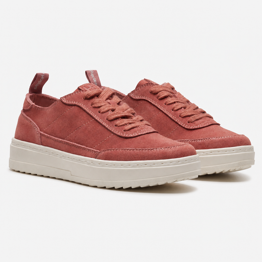 Hush Puppies NESTA Womens Casual Trainers Dark Pink