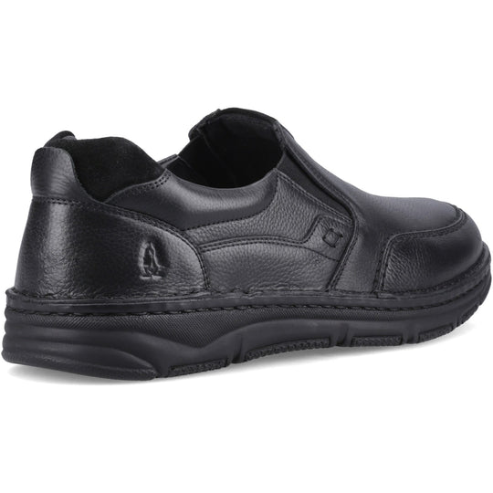 Hush Puppies FANCO SLIP ON Mens Casual Shoes Black