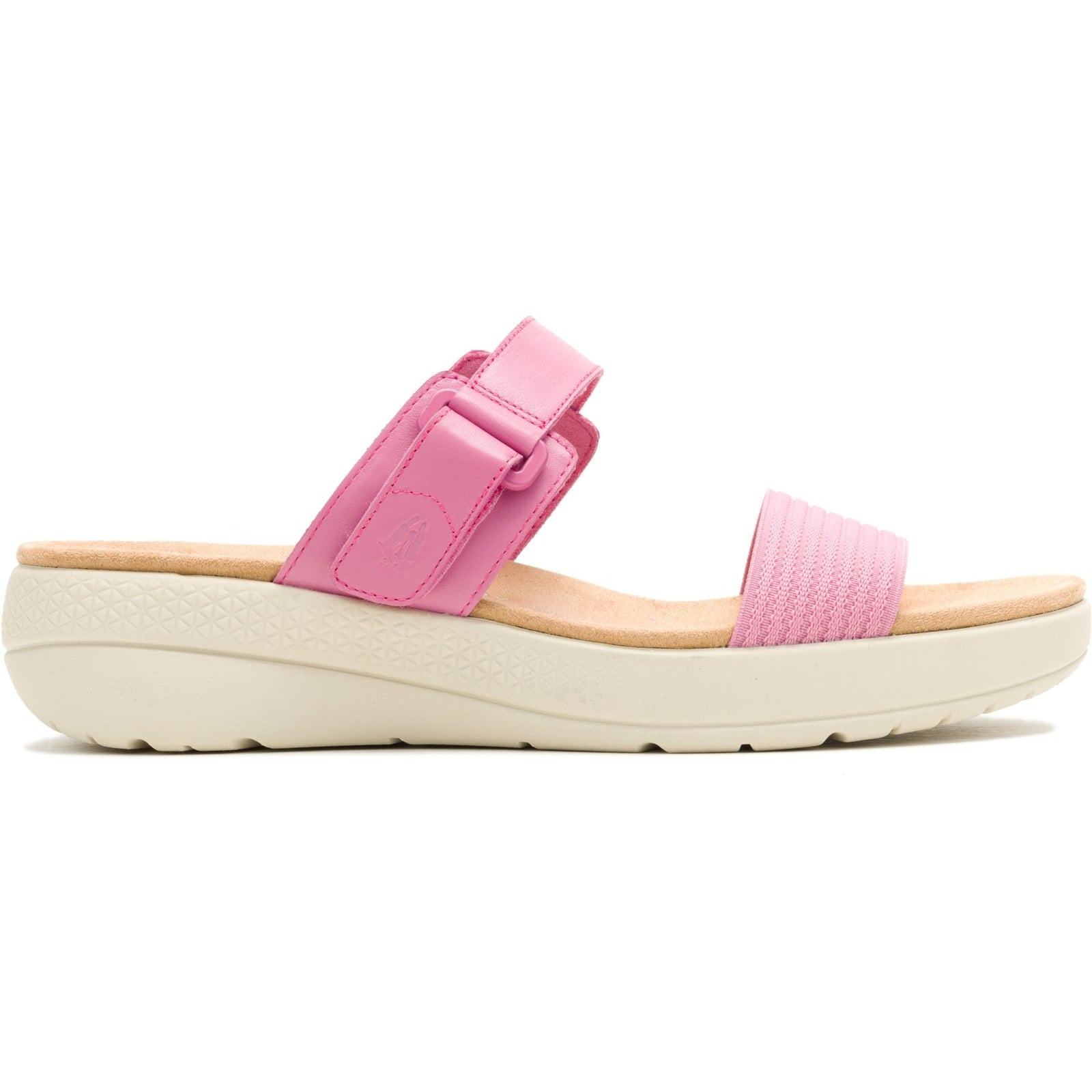 Hush Puppies BREATHE GORE SLIDE Womens Cross Strap Sandals Rose