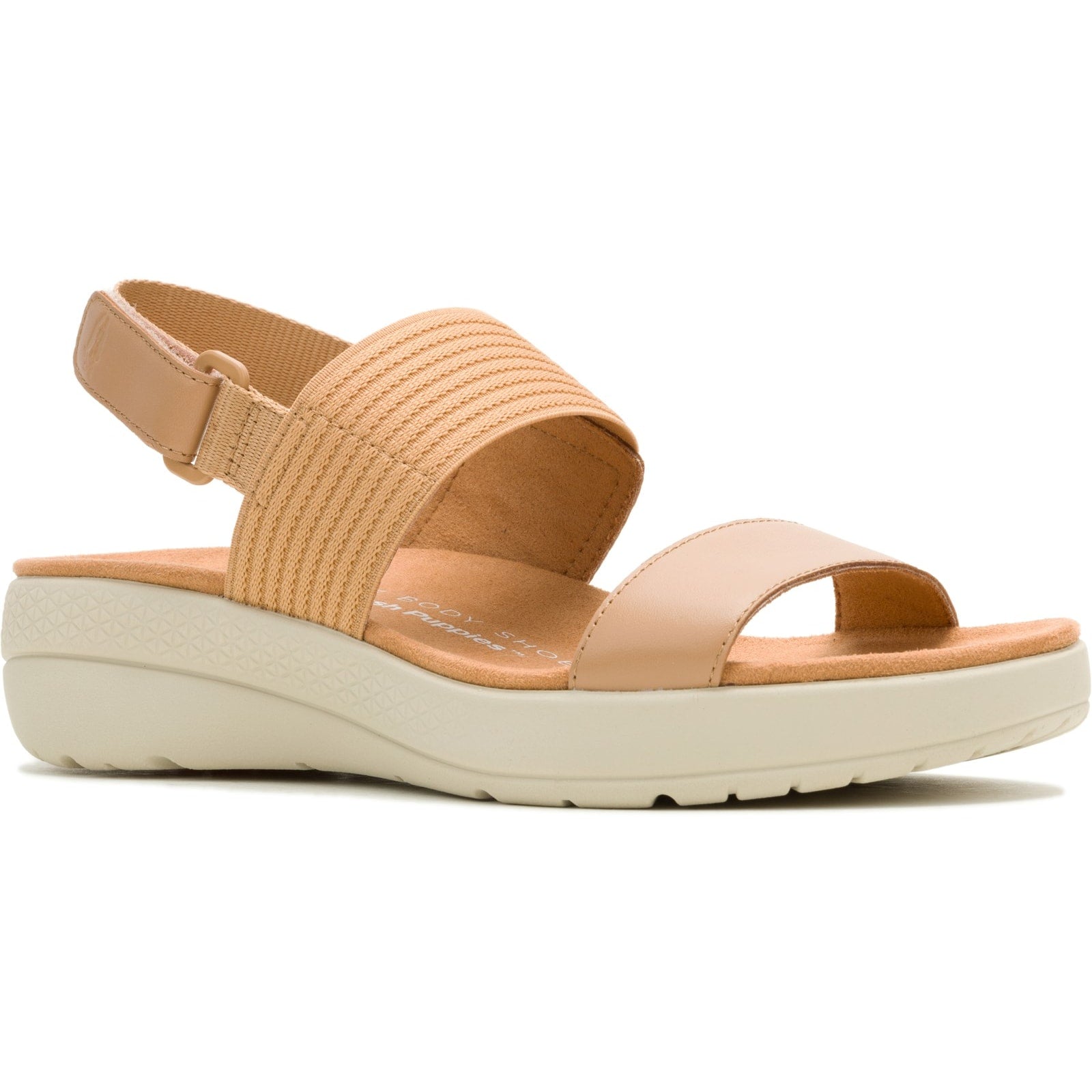 Hush Puppies BREATHE SLINGBACK SANDAL Womens Ankle Strap Sandals Tan