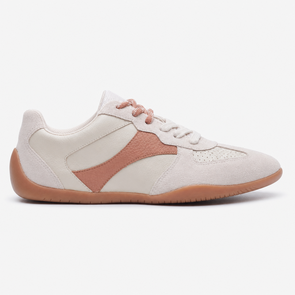 Hush Puppies JOVIE Womens Casual Trainers Taupe