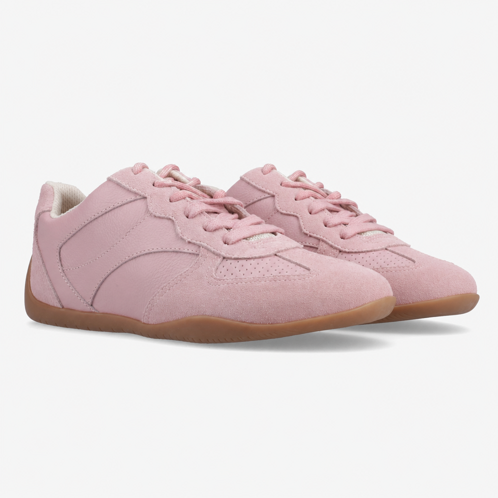Hush Puppies JOVIE Womens Casual Trainers Pink