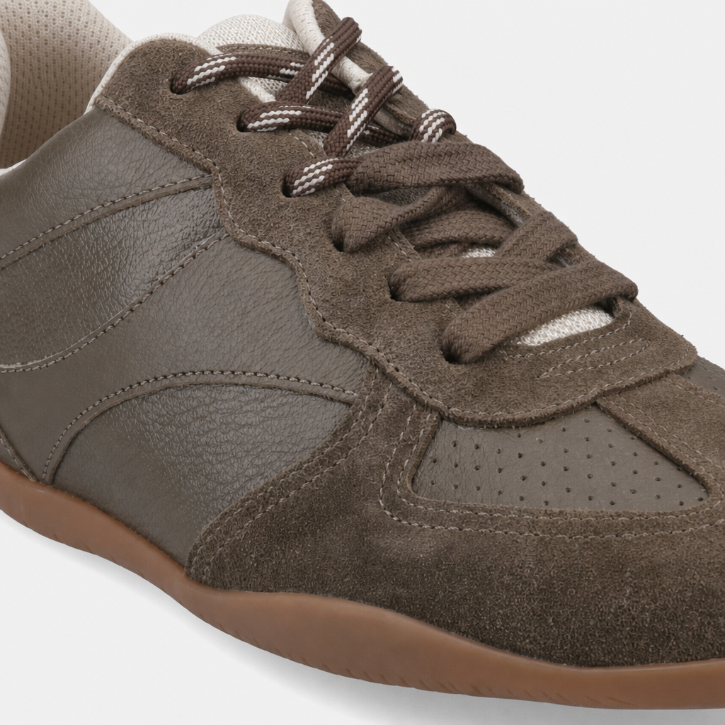 Hush Puppies JOVIE Womens Casual Trainers Khaki