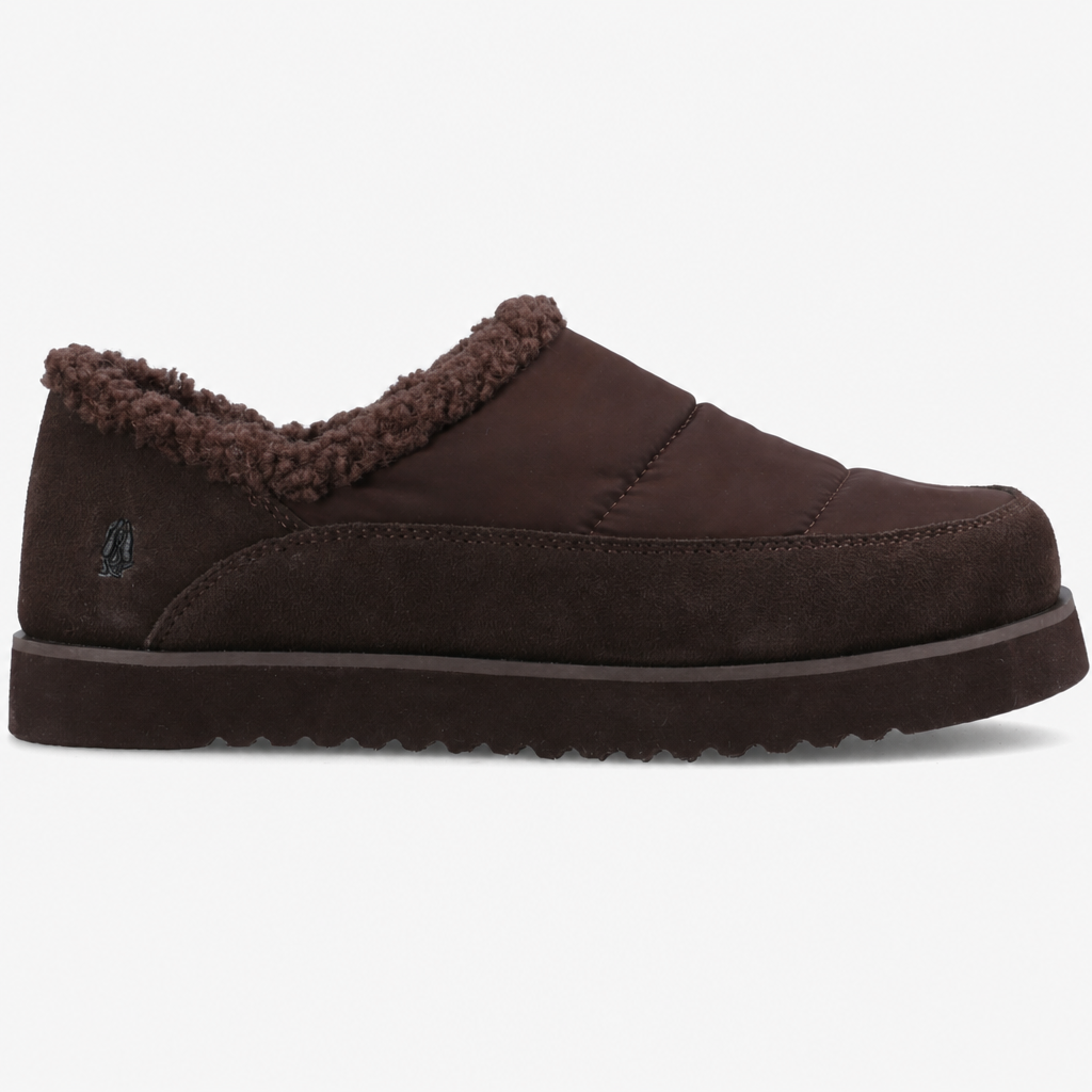 Hush Puppies SUSIE Womens Full Slippers Brown