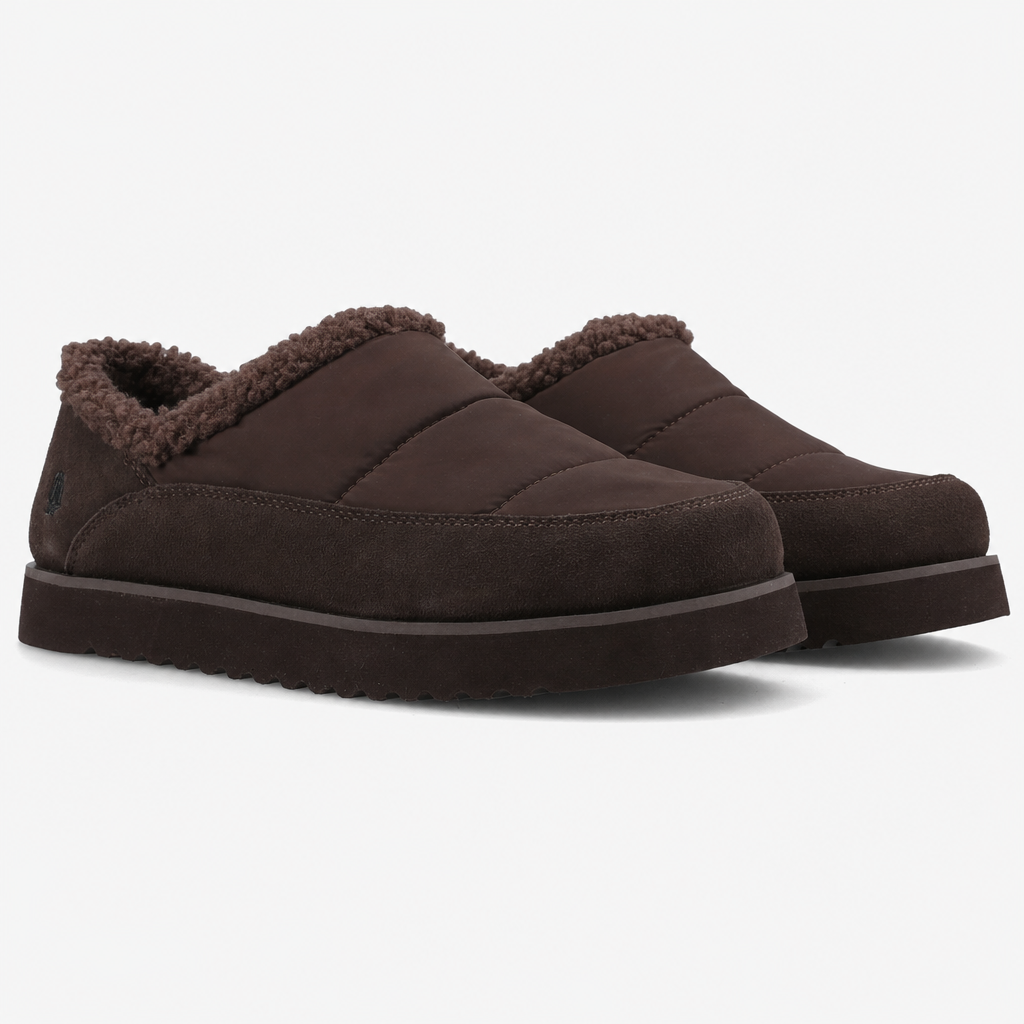 Hush Puppies SUSIE Womens Full Slippers Brown