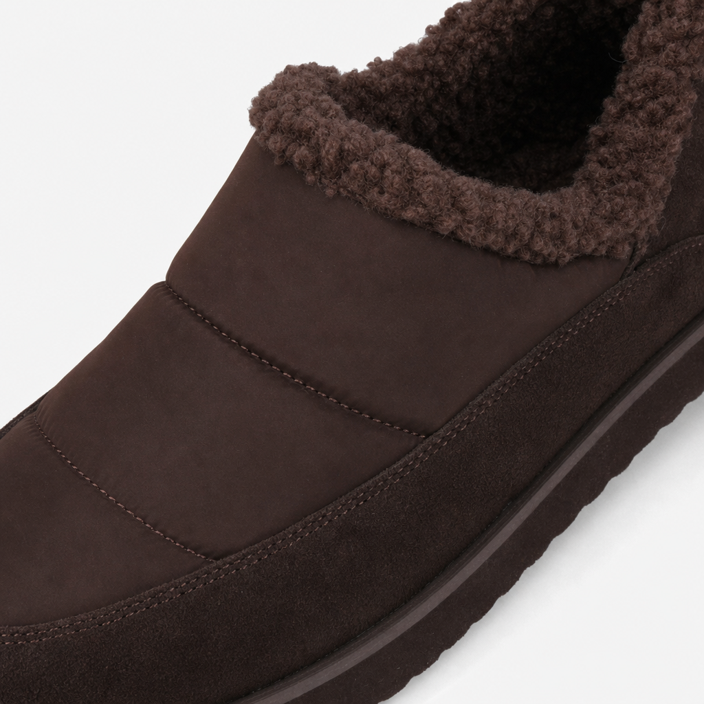 Hush Puppies SUSIE Womens Full Slippers Brown