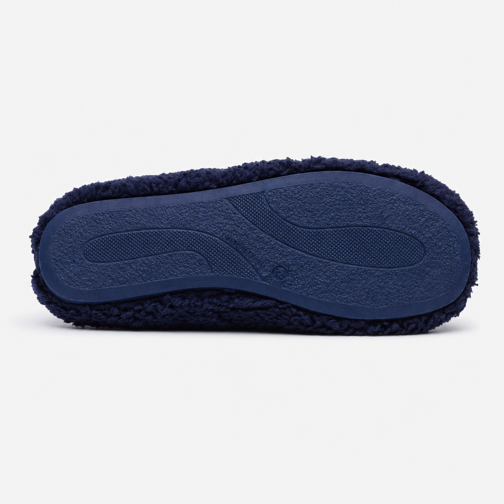Hush Puppies GOOD TEDDY Mens Mules Navy