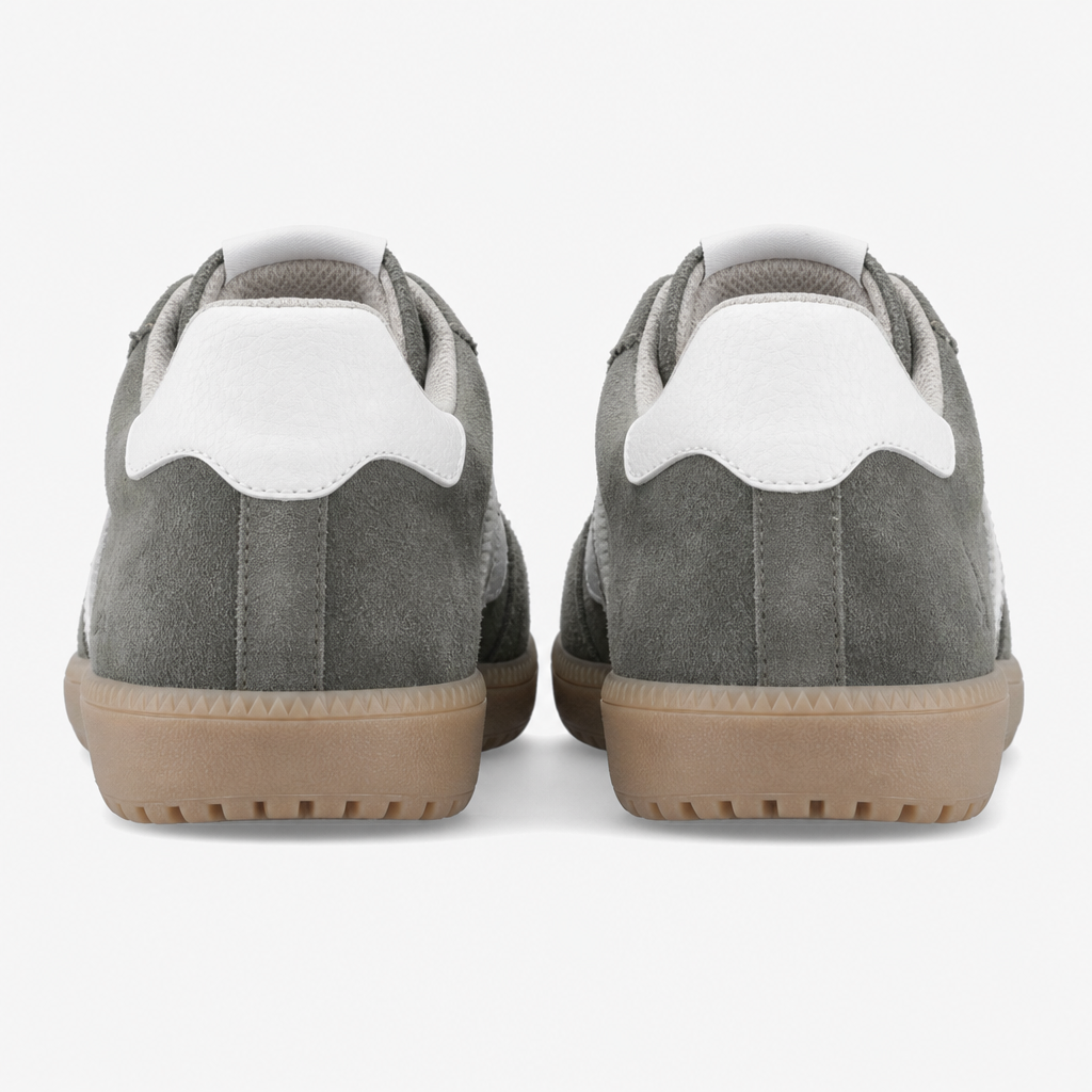 Hush Puppies BEAU Mens Casual Trainers Green