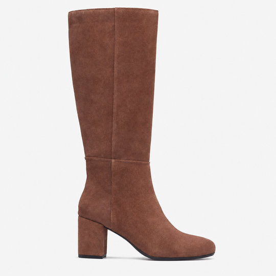 Hush Puppies Oprah Suede Long Boot Womens Tall Boots Light Brown
