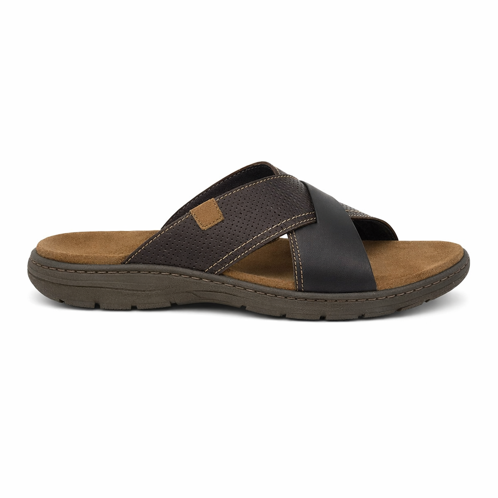 IMAC JAKE Mens Mules Sandals Brown