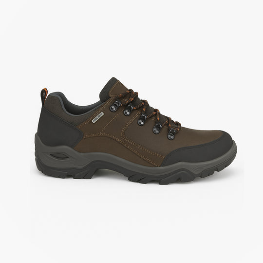 IMAC TERRAIN Mens Hiking Trainers Dark Brown