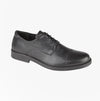 IMAC TRISTAN Mens Leather Capped Derby Brouges Black