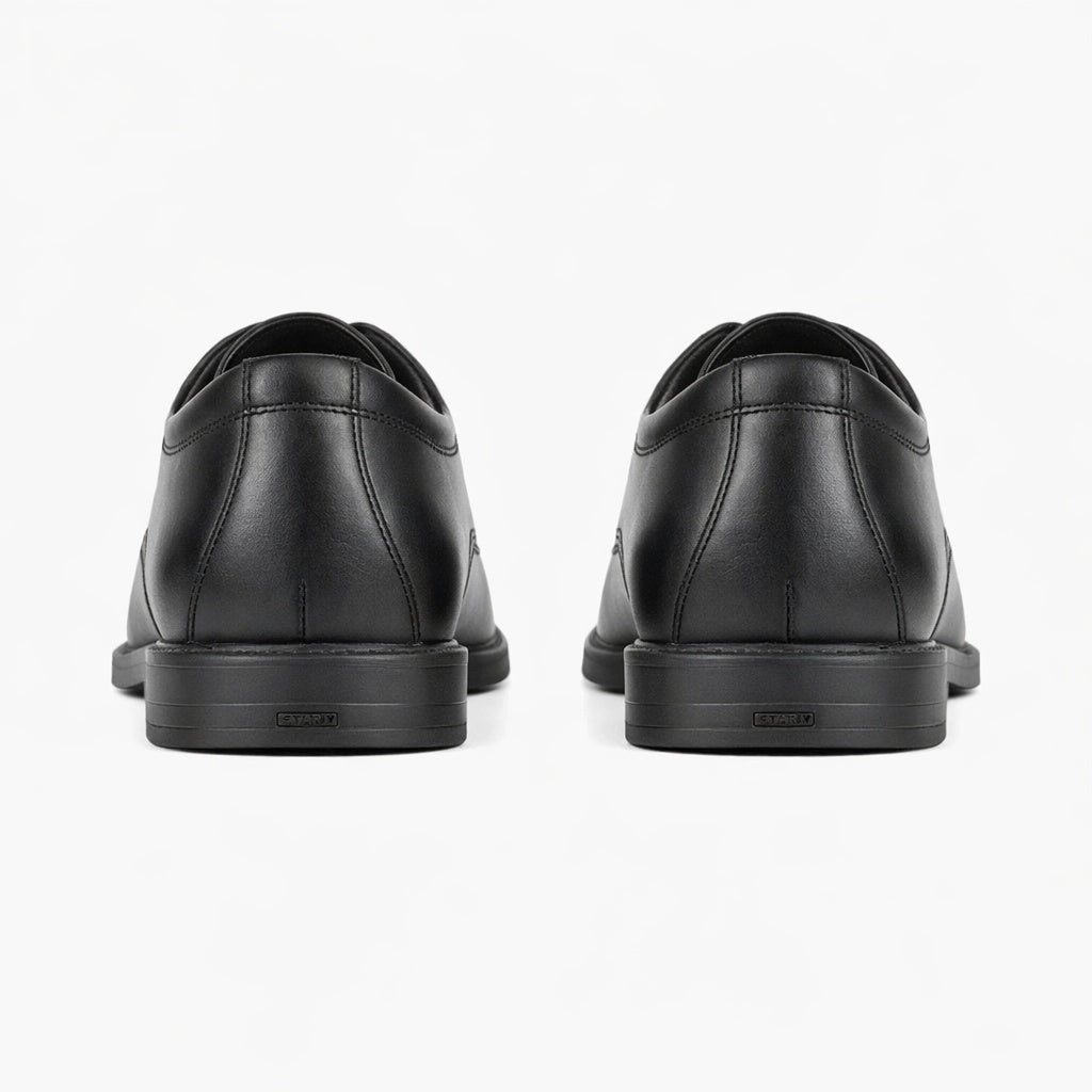 IMAC TRISTAN Mens Leather Capped Derby Brouges Black