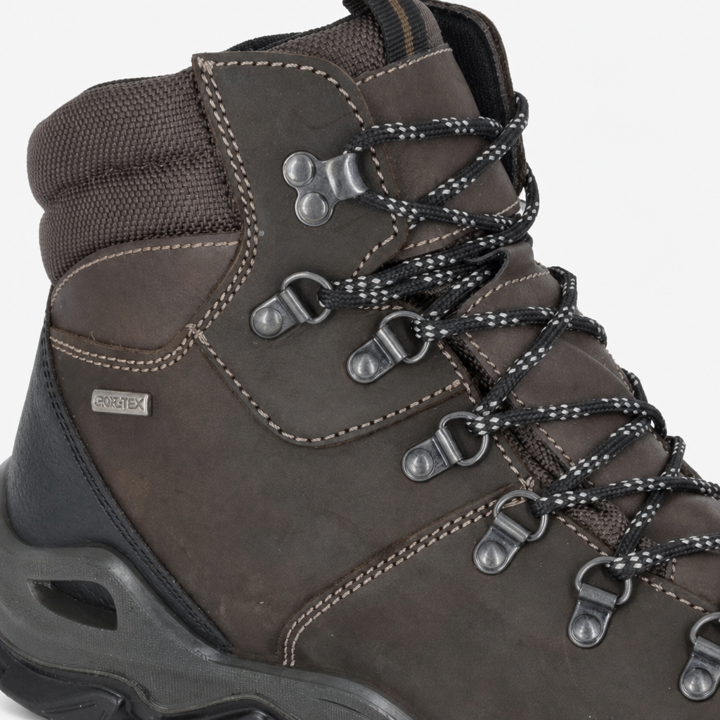IMAC DENNIS Mens Ankle Boots Dark Brown