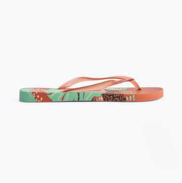 Ipanema I LOVE SUN PRINT Womens Flip Flops Tan