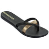 Ipanema KIREI 21 Womens Flip Flops Black Gold