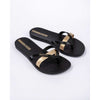 Ipanema KIREI 21 Womens Flip Flops Black Gold