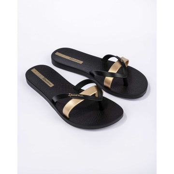 Ipanema KIREI 21 Womens Flip Flops Black Gold