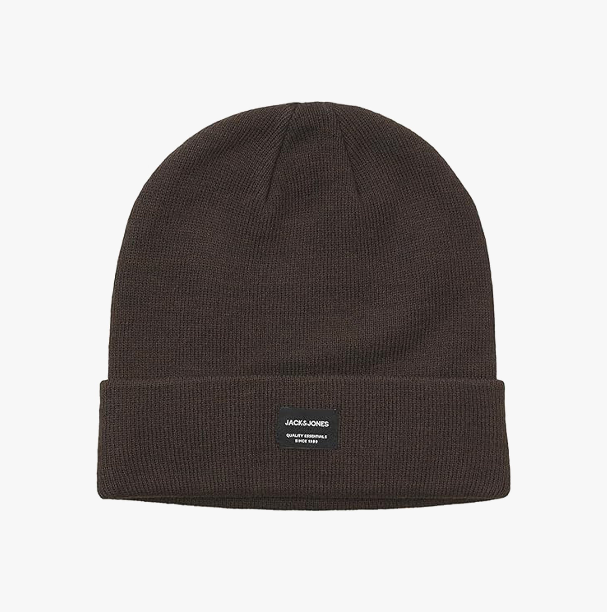Jack & Jones DNA Mens Beanie Chocolate Torte