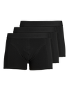 Jack & Jones WAISTBAND 3 Pack Trunks Mens Black
