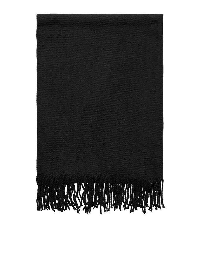 Jack & Jones SOLID WOVEN Mens Scarf Black