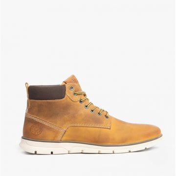 Jack & Jones TUBAR Mens Ankle Boots Honey