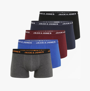 Jack & Jones JACBLACK FRIDAY 5 Pack Trunks Mens Multicoloured