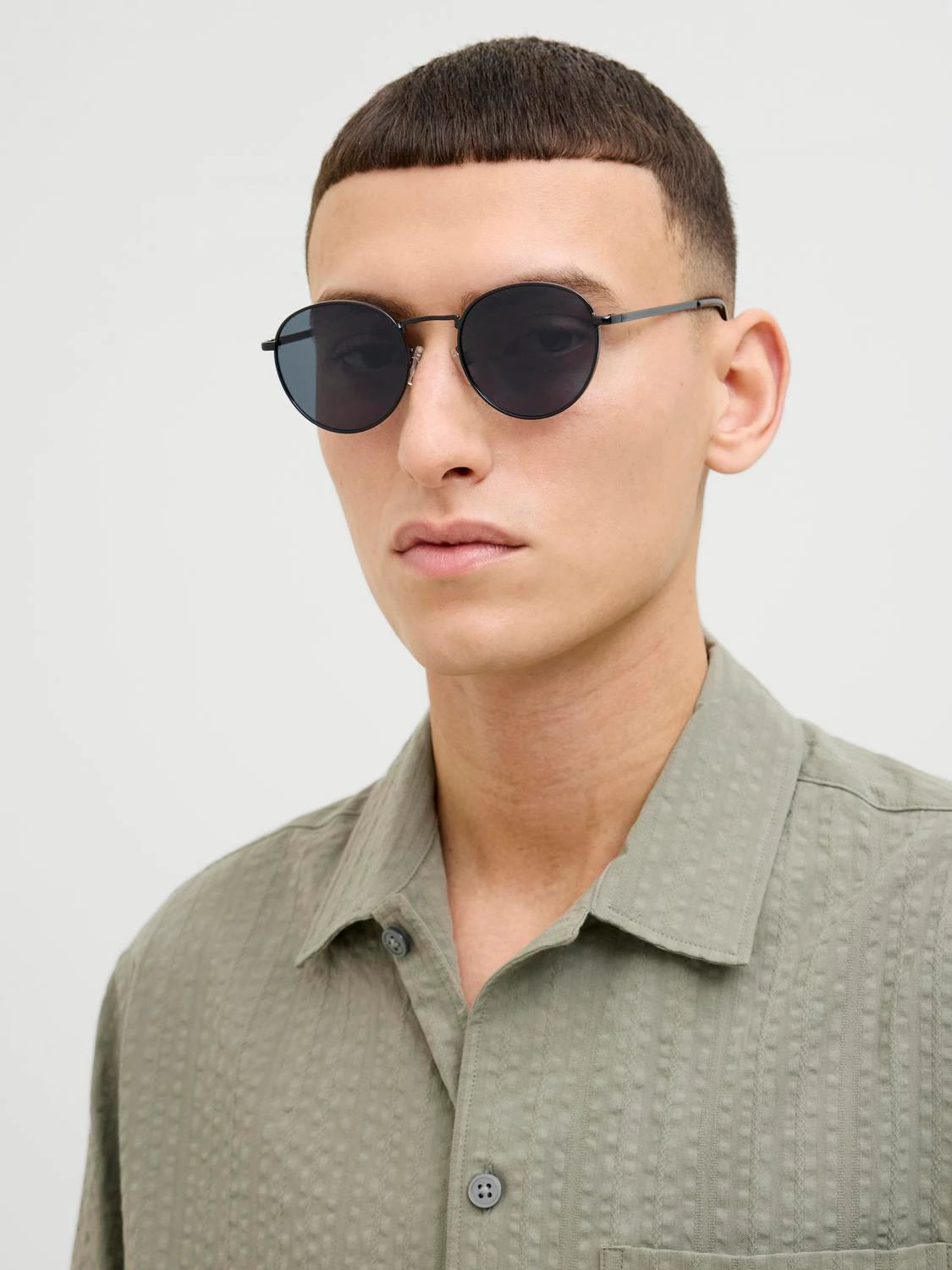 Jack & Jones RYDER Mens Sunglasses Asphalt
